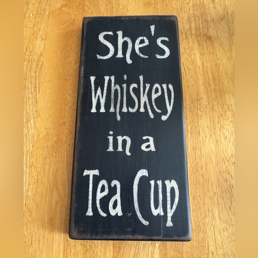 Black and White Decorative Kitchen Sign